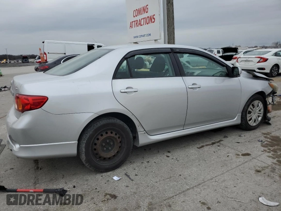2009 Toyota Corolla with VIN 1NXBU40E39Z014072, listed as a Copart auction lot 82996894 with 218,083 mi miles and Clean Title. Bid and sale history available at carsss.com. Image 3.