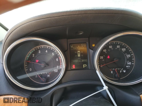 2012 Jeep Grand Cherokee Overland with VIN 1C4RJECT3CC125620, listed as a Copart auction lot 45553565 with 168,409 mi miles and Salvage Title. Bid and sale history available at carsss.com. Image 9.