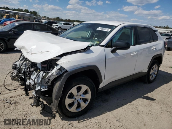 2023 Toyota RAV4 LE with VIN 2T3H1RFV2PW248098, listed as a Copart auction lot 50696885 with 39,511 mi miles and Salvage Title. Bid and sale history available at carsss.com. Image 1.