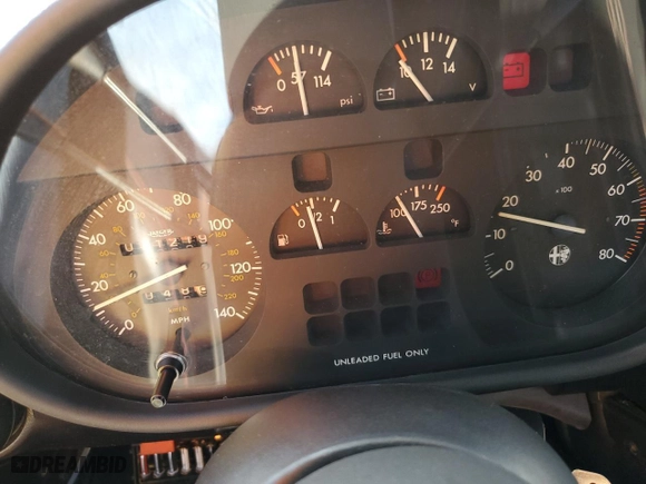 1986 Alfa Romeo Alfa Romeo Veloce with VIN ZARBA5417G1036669, listed as a Copart auction lot 83489434 with 71,219 mi miles and Clean Title. Bid and sale history available at carsss.com. Image 9.