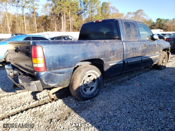 2001 Chevrolet Silverado 1500 LT with VIN 1GCEC19T11Z180375, listed as a Copart auction lot 84170524 with 180,728 mi miles and Salvage Title. Bid and sale history available at carsss.com. Image 3.