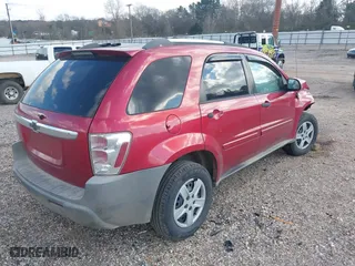 2005 Chevrolet Equinox LS with VIN 2CNDL13F056172893, listed as a IAAI auction lot 41503181 with 153,641 mi miles. Bid and sale history available at carsss.com. Image 4.