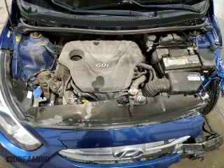 2017 Hyundai Accent SE with VIN KMHCT5AE1HU306992, listed as a Copart auction lot 48497745 with 97,130 mi miles and Clean Title. Bid and sale history available at carsss.com. Image 12.