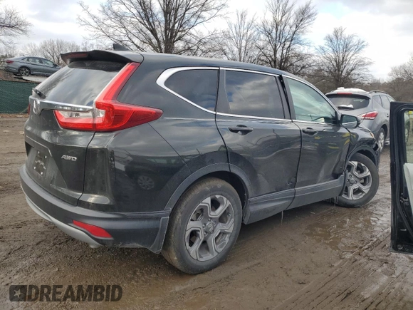 2019 Honda CR-V EX-L with VIN 7FARW2H80KE020088, listed as a Copart auction lot 42612335 with 38,384 mi miles and Salvage Title. Bid and sale history available at carsss.com. Image 3.