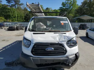 2019 Ford Transit with VIN 1FTYE1ZM9KKB79355, listed as a Copart auction lot 53444935 with 152,738 mi miles and Salvage Title. Bid and sale history available at carsss.com. Image 5.