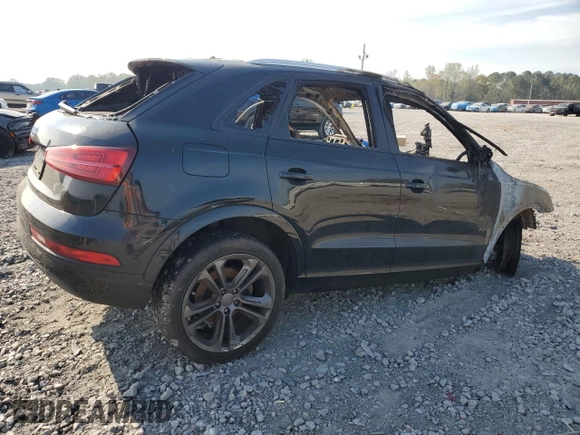 2018 Audi Q3 Premium z VIN WA1BCCFS0JR020265, wystawiony jako Copart lot #50834845 z przebiegiem Nie podano mil oraz Nie do naprawy • Non repairable. Historia ofert i sprzedaży dostępna na DreamBid. Obrazek 3.