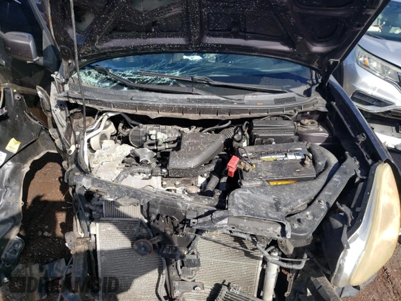 2012 Nissan Rogue S with VIN JN8AS5MV9CW363100, listed as a Copart auction lot 82180144 with 122,233 mi miles and Salvage Title. Bid and sale history available at DreamBid. Image 12.