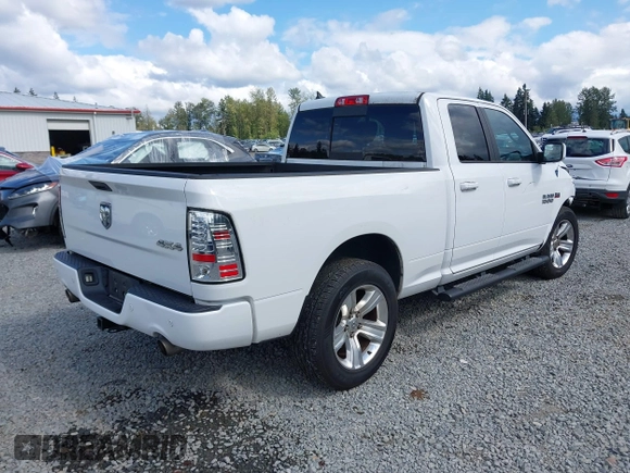 2014 Ram 1500 Sport with VIN 1C6RR7HT4ES178078, listed as a IAAI auction lot 42542584 with 136,468 mi miles and . Bid and sale history available at DreamBid. Image 4.