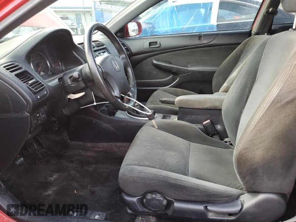 2005 Honda Civic EX with VIN 1HGEM21945L067050, listed as a Copart auction lot 73824464 with 170,950 mi miles and Salvage Title. Bid and sale history available at carsss.com. Image 7.