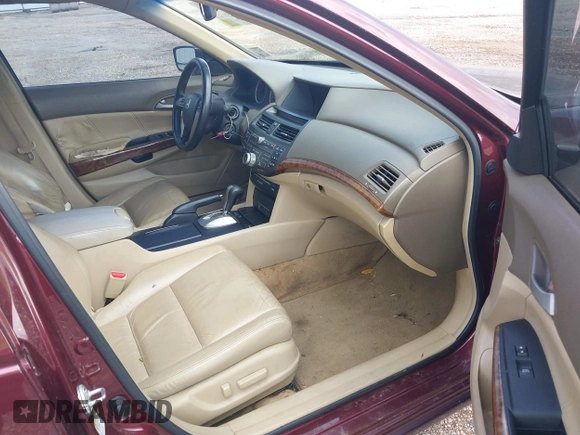 2009 Honda Accord EX-L with VIN 1HGCP36809A026761, listed as a IAAI auction lot 42163300 with 173,652 mi miles and . Bid and sale history available at DreamBid. Image 5.