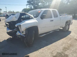 2007 Chevrolet Silverado 1500 Work Truck with VIN 2GCEC19C571681805, listed as a Copart auction lot 58482124 with 0 mi miles and Salvage Title. Bid and sale history available at carsss.com. Image 1.