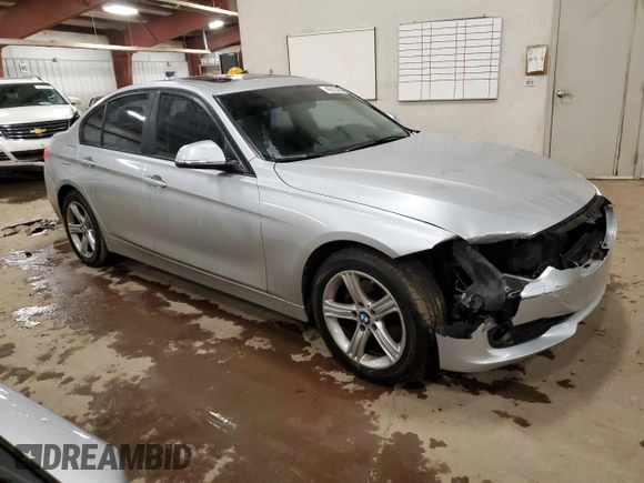 2015 BMW 3 Series 320i xDrive with VIN WBA3C3G54FNS76410, listed as a Copart auction lot 43813405 with 142,821 mi miles and Clean Title. Bid and sale history available at carsss.com. Image 4.