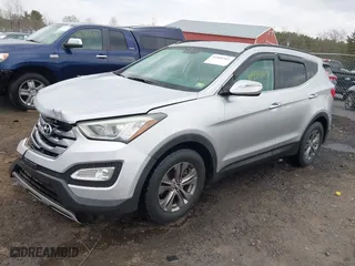 2013 Hyundai Santa Fe Sport with VIN 5XYZUDLB8DG078350, listed as a IAAI auction lot 41888307 with 130,811 mi miles. Bid and sale history available at carsss.com. Image 2.