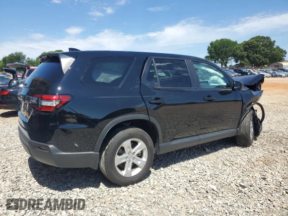 2023 Honda Pilot LX with VIN 5FNYG2H21PB004294, listed as a Copart auction lot 58257395 with 31,498 mi miles and Salvage title. Bid and sale history available at DreamBid. Image 3.