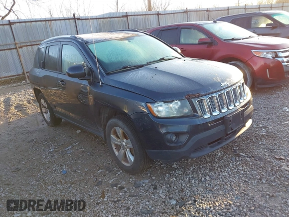 2015 Jeep Compass High Altitude Edition with VIN 1C4NJDEB7FD148412, listed as a IAAI auction lot 41867839 with 181,069 mi miles. Bid and sale history available at carsss.com. Image 1.