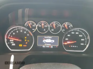 2021 Chevrolet Silverado 1500 RST with VIN 1GCRYEED4MZ147979, listed as a Copart auction lot 74992624 with 31,453 mi miles and Salvage Title. Bid and sale history available at DreamBid. Image 9.