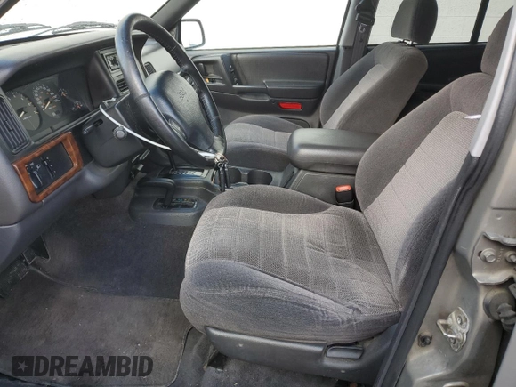 1996 Jeep Grand Cherokee Laredo with VIN 1J4GZ58S3TC245928, listed as a Copart auction lot 57313735 with 165,733 mi miles and Salvage title. Bid and sale history available at DreamBid. Image 7.