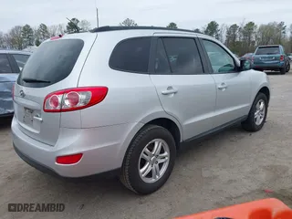 2012 Hyundai Santa Fe GLS with VIN 5XYZG3AB3CG124427, listed as a IAAI auction lot 41953057 with 156,413 mi miles. Bid and sale history available at carsss.com. Image 4.