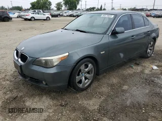 2004 BMW 5 Series 530i z VIN WBANA73564B058592, wystawiony jako Copart lot #60579655 z przebiegiem 108 128 mil mil oraz Czysty tytuł • Clean title. Historia ofert i sprzedaży dostępna na DreamBid. Obrazek 1.