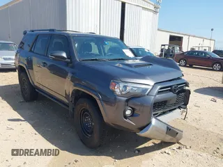 2023 Toyota 4Runner TRD Off Road Premium with VIN JTERU5JR1P6202743, listed as a IAAI auction lot 42021717 with 27,687 mi miles and . Bid and sale history available at DreamBid. Image 1.