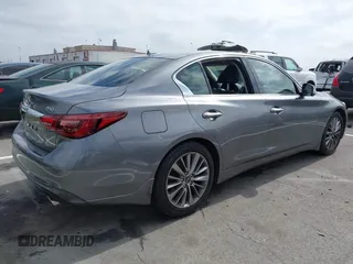 2020 Infiniti Q50 Luxe z VIN JN1EV7AP5LM204711, wystawiony jako IAAI lot #42575155 z przebiegiem 29 895 mil mil oraz . Historia ofert i sprzedaży dostępna na DreamBid. Obrazek 4.