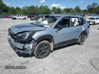 2023 Subaru Forester Wilderness with VIN JF2SKAMC7PH539483, listed as a Copart auction lot 57389665 with 41,940 mi miles and Salvage title. Bid and sale history available at DreamBid. Image 1.