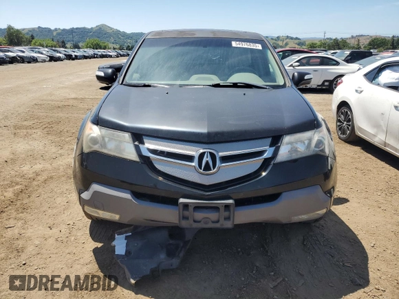 2007 Acura MDX Tech Pkg with VIN 2HNYD28327H515373, listed as a Copart auction lot 54976835 with 227,947 mi miles and Clean Title. Bid and sale history available at carsss.com. Image 5.