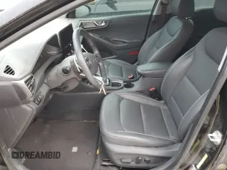 2021 Hyundai Ioniq Limited z VIN KMHC05LC1MU254424, wystawiony jako Copart lot #83341754 z przebiegiem Nie podano mil oraz Szkoda całkowita • Salvage title. Historia ofert i sprzedaży dostępna na DreamBid. Obrazek 7.