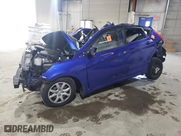 2013 Hyundai Accent GS with VIN KMHCT5AE9DU135340, listed as a Copart auction lot 50992305 with Not provided miles and Salvage title. Bid and sale history available at DreamBid. Image 1.