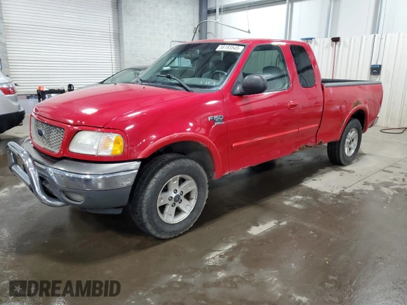 2003 Ford F-150 XL with VIN 2FTRX18LX3CB10011, listed as a Copart auction lot 56183545 with 160,929 mi miles and Salvage title. Bid and sale history available at DreamBid. Image 1.