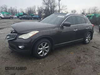 2008 Infiniti EX Journey with VIN JNKAJ09F98M356054, listed as a Copart auction lot 85111284 with 198,675 mi miles and Salvage Title. Bid and sale history available at carsss.com. Image 1.