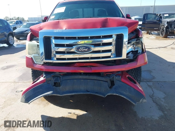 2010 Ford F-150 XL with VIN 1FTFW1EV9AKE30702, listed as a IAAI auction lot 41761578 with 177,281 mi miles. Bid and sale history available at carsss.com. Image 6.