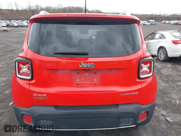 2015 Jeep Renegade Limited with VIN ZACCJBDT7FPB28670, listed as a IAAI auction lot 41950464 with 142,018 mi miles and . Bid and sale history available at DreamBid. Image 16.
