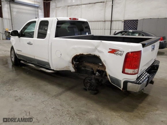 2009 GMC Sierra 1500 SLE with VIN 1GTEK29J59Z149052, listed as a Copart auction lot 50789405 with 147,370 mi miles and Salvage Title. Bid and sale history available at carsss.com. Image 2.