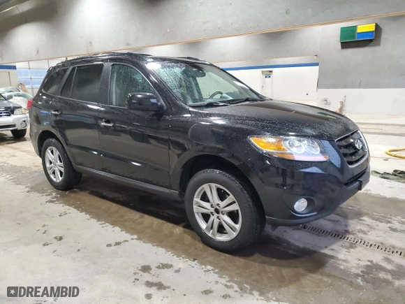 2010 Hyundai Santa Fe Limited with VIN 5NMSKDAG1AH386256, listed as a Copart auction lot 44198265 with 217,565 mi miles and Salvage Title. Bid and sale history available at carsss.com. Image 4.