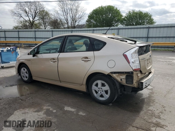 2011 Toyota Prius I with VIN JTDKN3DU6B1381228, listed as a Copart auction lot 51840825 with 112,983 mi miles and Salvage Title. Bid and sale history available at DreamBid. Image 2.