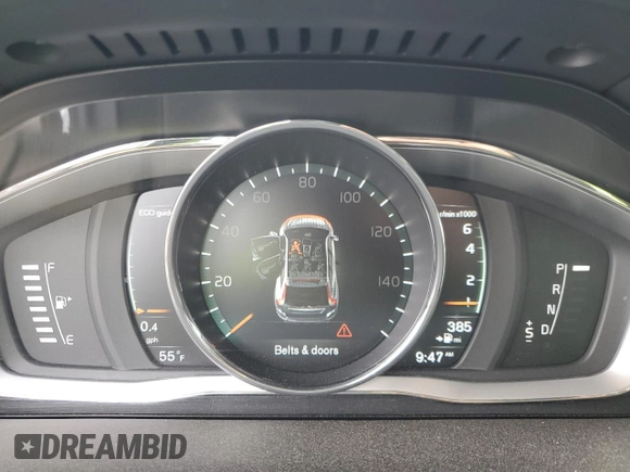 2017 Volvo XC60 Dynamic z VIN YV440MRR3H2040242, wystawiony jako Copart lot #88338485 z przebiegiem 385 mil mil oraz Nie do naprawy • Non repairable. Historia ofert i sprzedaży dostępna na DreamBid. Obrazek 9.