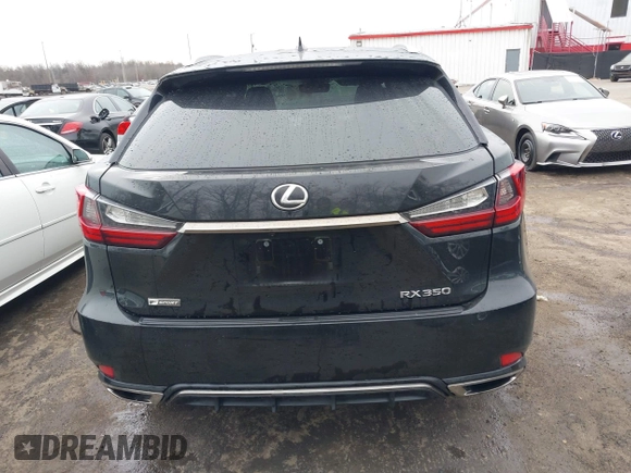 2021 Lexus RX with VIN 2T2SZMDA9MC270649, listed as a IAAI auction lot 41226936 with 48,108 mi miles. Bid and sale history available at carsss.com. Image 16.