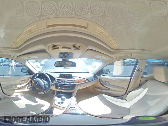2013 BMW 3 Series 328i with VIN WBA3A5C52DF353760, listed as a Copart auction lot 62737045 with 129,354 mi miles and Salvage title. Bid and sale history available at DreamBid. Image 14.