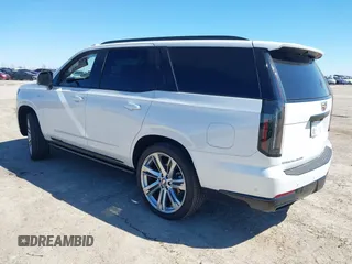 2025 Cadillac Escalade 4WD Sport Platinum with VIN 1GYS9GRL7SR114980, listed as a IAAI auction lot 41734072 with 1,780 mi miles and . Bid and sale history available at DreamBid. Image 3.