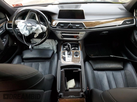 2019 BMW 7 Series 740i xDrive with VIN WBA7E4C55KGV70176, listed as a Copart auction lot 80545453 with Not Provided miles and . Bid and sale history available at DreamBid. Image 8.