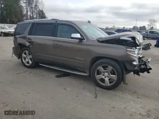 2016 Chevrolet Tahoe LTZ with VIN 1GNSKCKC9GR138032, listed as a Copart auction lot 43525425 with 126,424 mi miles and Salvage Title. Bid and sale history available at carsss.com. Image 4.