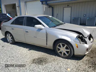 2004 Cadillac CTS with VIN 1G6DM577640107665, listed as a Copart auction lot 52503705 with 115,146 mi miles and Salvage Title. Bid and sale history available at carsss.com. Image 4.