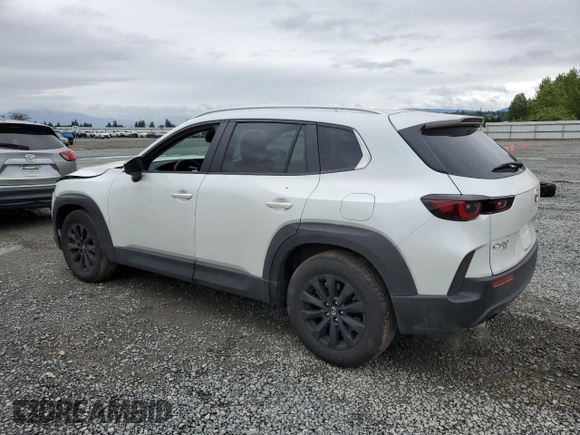 2024 Mazda CX-50 S Select with VIN 7MMVABAM5RN204566, listed as a Copart auction lot 57292855 with 5,129 mi miles and Salvage title. Bid and sale history available at DreamBid. Image 2.