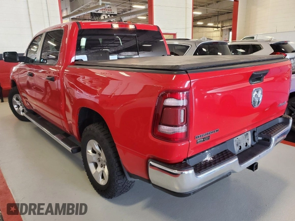 2023 Ram 1500 Big Horn with VIN 1C6RRFFG8PN560938, listed as a IAAI auction lot 42853854 with 46,784 mi miles and . Bid and sale history available at DreamBid. Image 12.