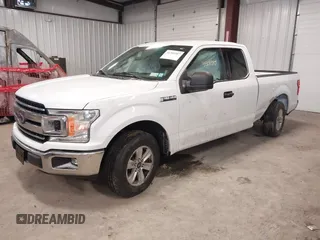 2018 Ford F-150 XL with VIN 1FTEX1CP1JKG01102, listed as a IAAI auction lot 41304387 with 72,529 mi miles and . Bid and sale history available at DreamBid. Image 2.