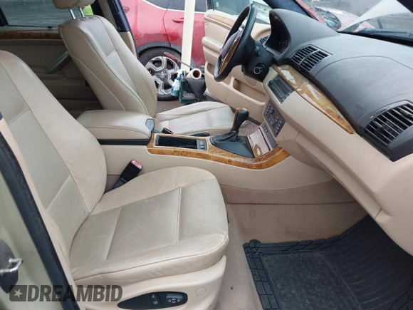 2001 BMW X5 3.0i with VIN WBAFA535X1LM64227, listed as a IAAI auction lot 41885244 with 224,646 mi miles. Bid and sale history available at carsss.com. Image 5.
