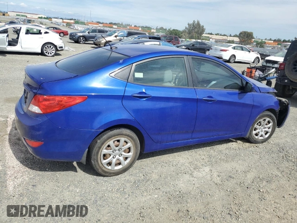 2012 Hyundai Accent GLS z VIN KMHCT4AE9CU119518, wystawiony jako Copart lot #57085605 z przebiegiem 118 444 mil mil oraz Tytuł czysty. Historia ofert i sprzedaży dostępna na DreamBid. Obrazek 3.