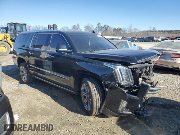 2016 Cadillac Escalade ESV Premium Collection z VIN 1GYS4JKJ6GR324367, wystawiony jako Copart lot #88267605 z przebiegiem 115 857 mil mil oraz Szkoda całkowita • Salvage title. Historia ofert i sprzedaży dostępna na DreamBid. Obrazek 4.