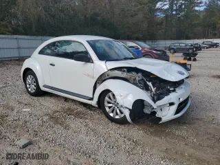 2017 Volkswagen Beetle 1.8T Fleet with VIN 3VWF17AT7HM621816, listed as a Copart auction lot 80007654 with 160,856 mi miles and Salvage Title. Bid and sale history available at carsss.com. Image 4.